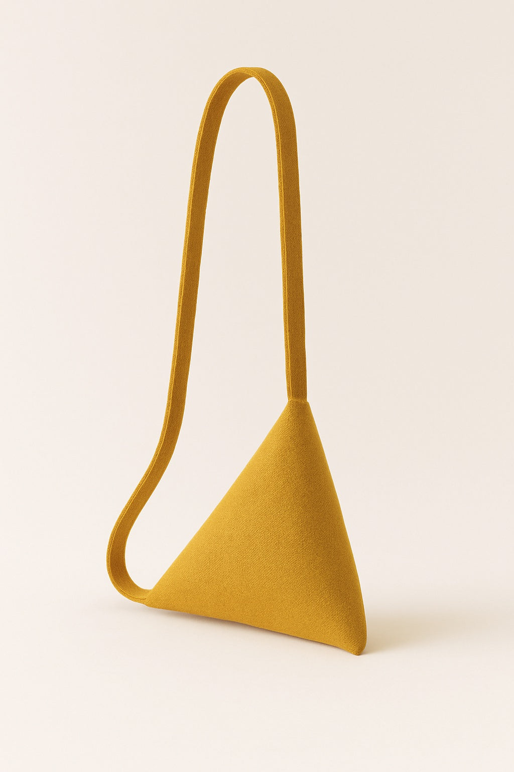 triangle linen bag