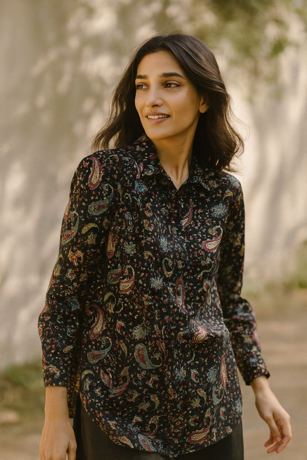 cotton & silk shirt - updated