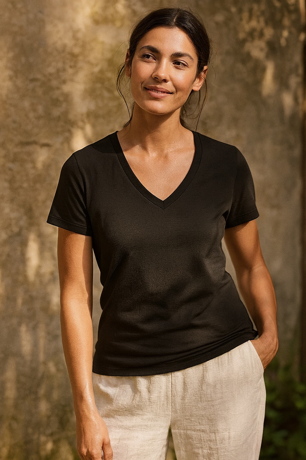 v-neck top - updated