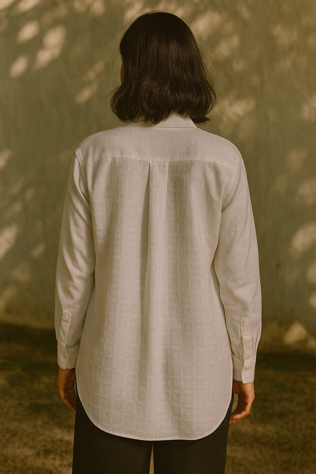maya patterned cotton shirt