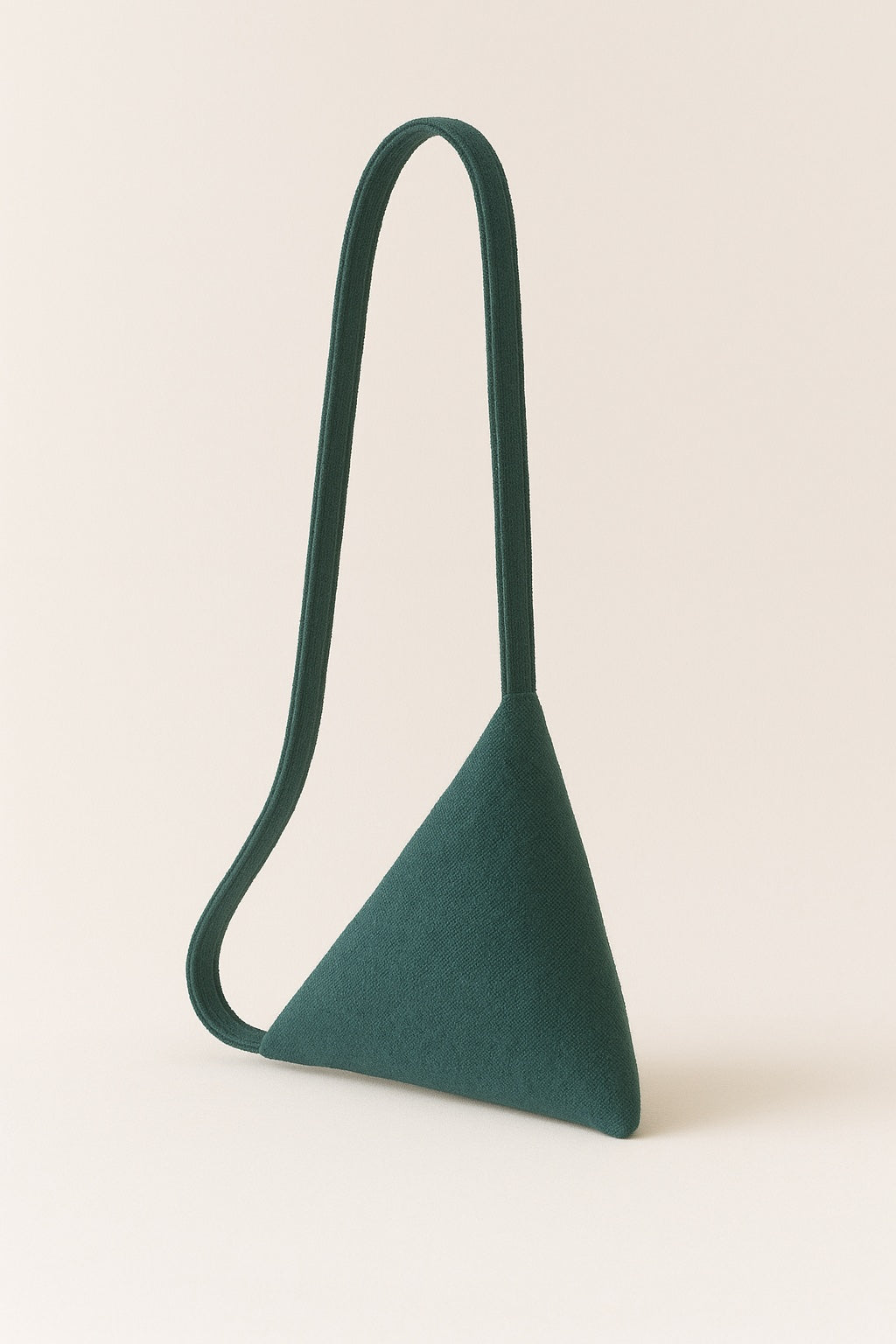 triangle linen bag