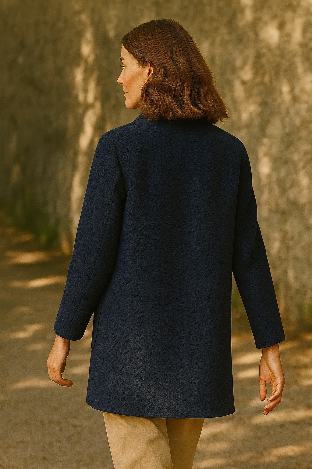 tweed wool coat - updated