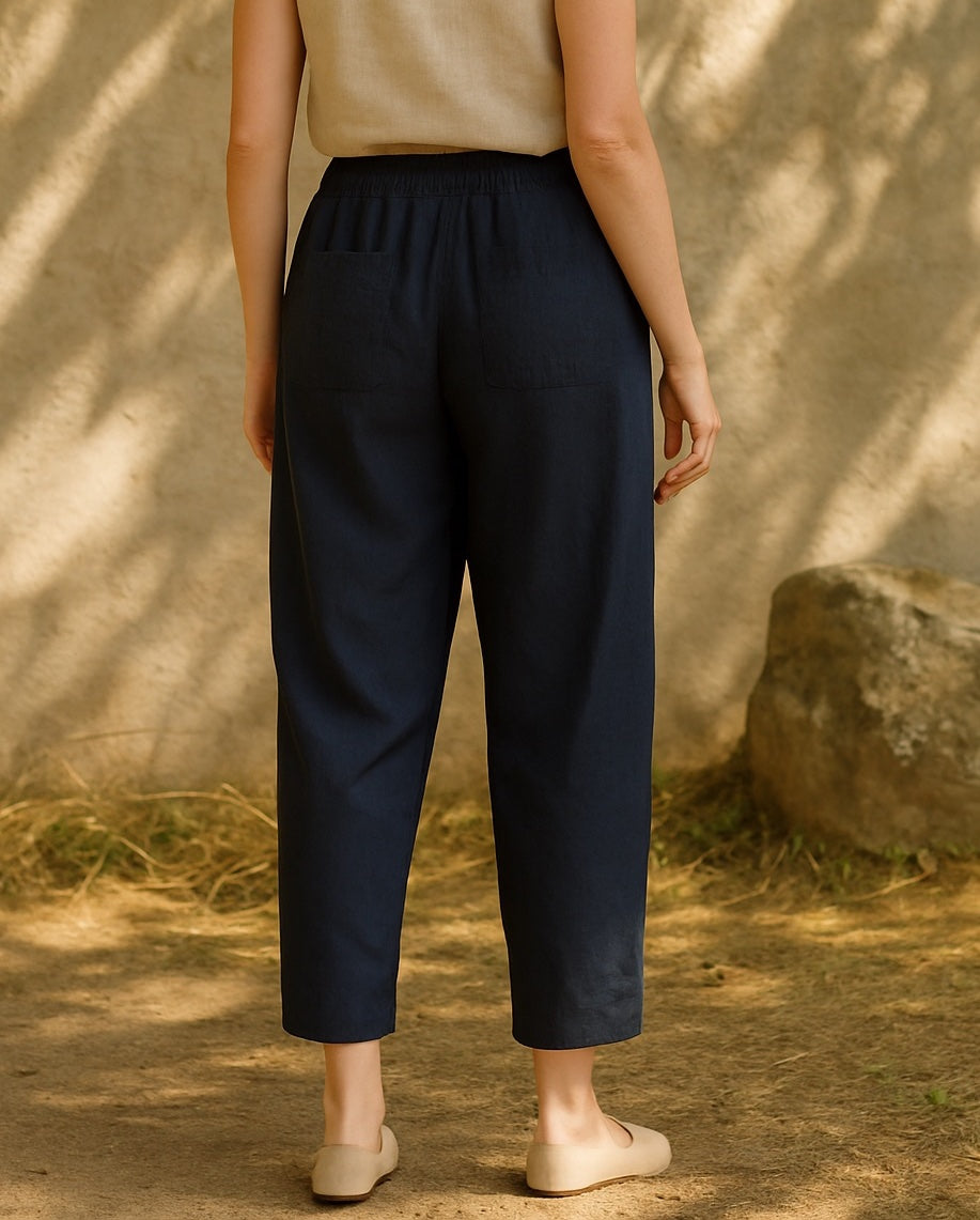 cotton & linen trousers - updated
