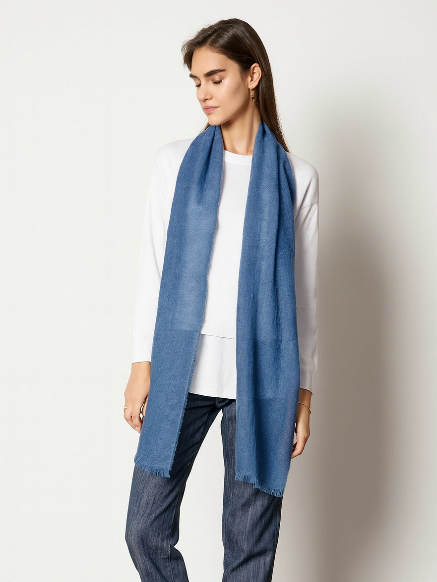 Pure Cashmere Thin Scarves / Check with Ichwor if colors in stock