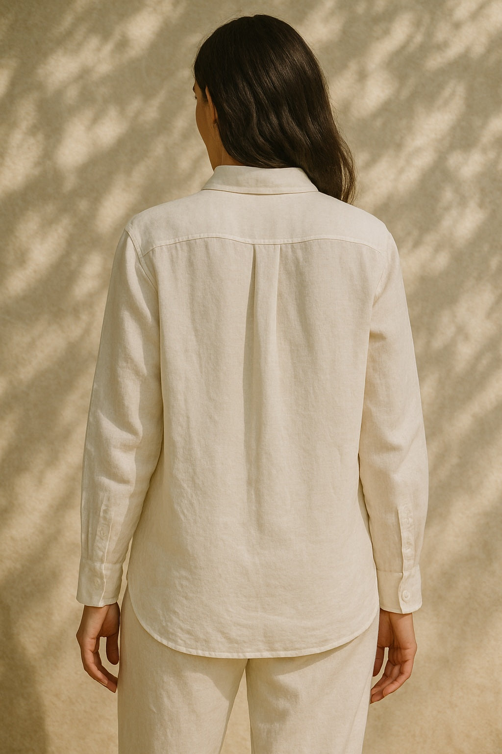 maya cotton & linen shirt - to check colors from abid stock photos