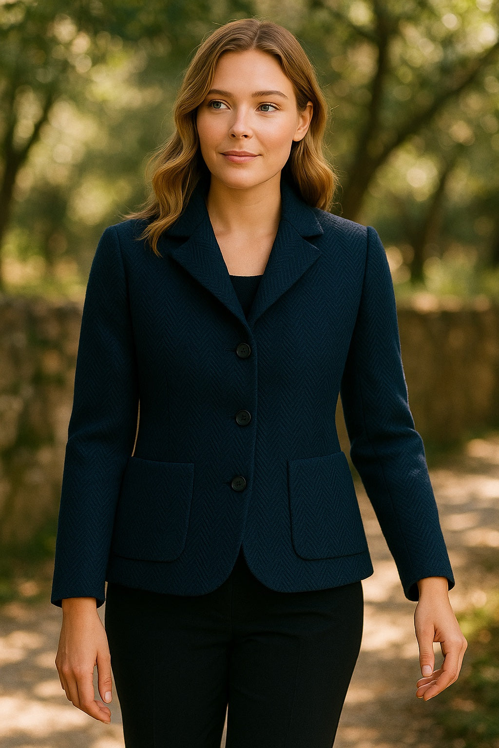 tweed wool jacket - updated
