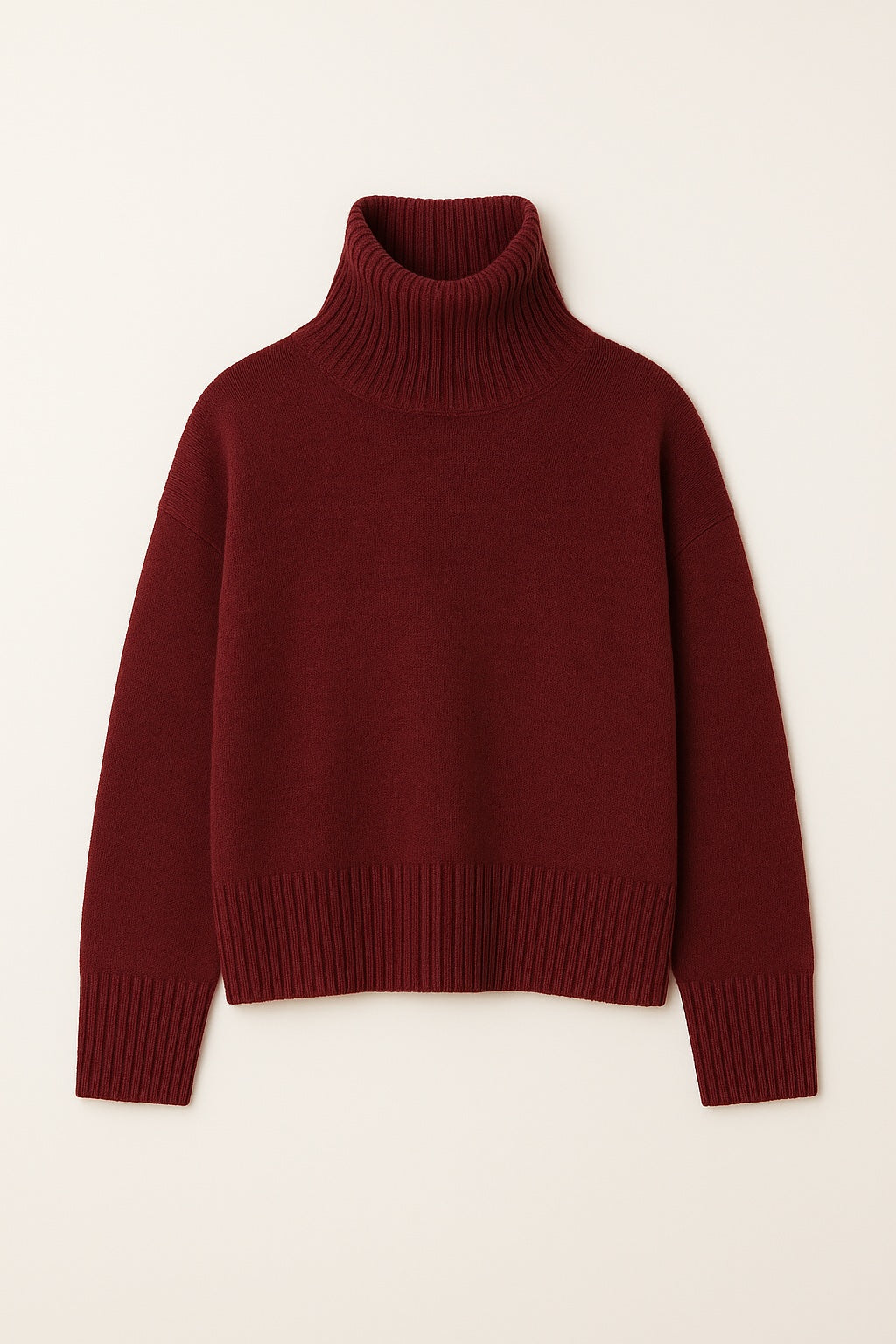 ambrine cashmere turtleneck sweater