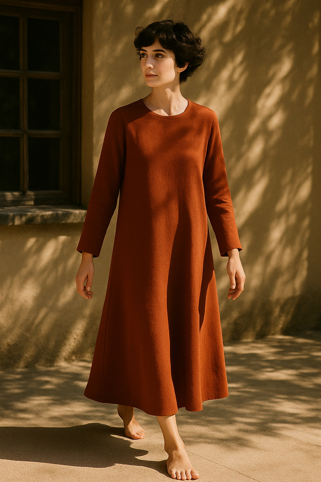 violette long dress ( fabrics to be defined )