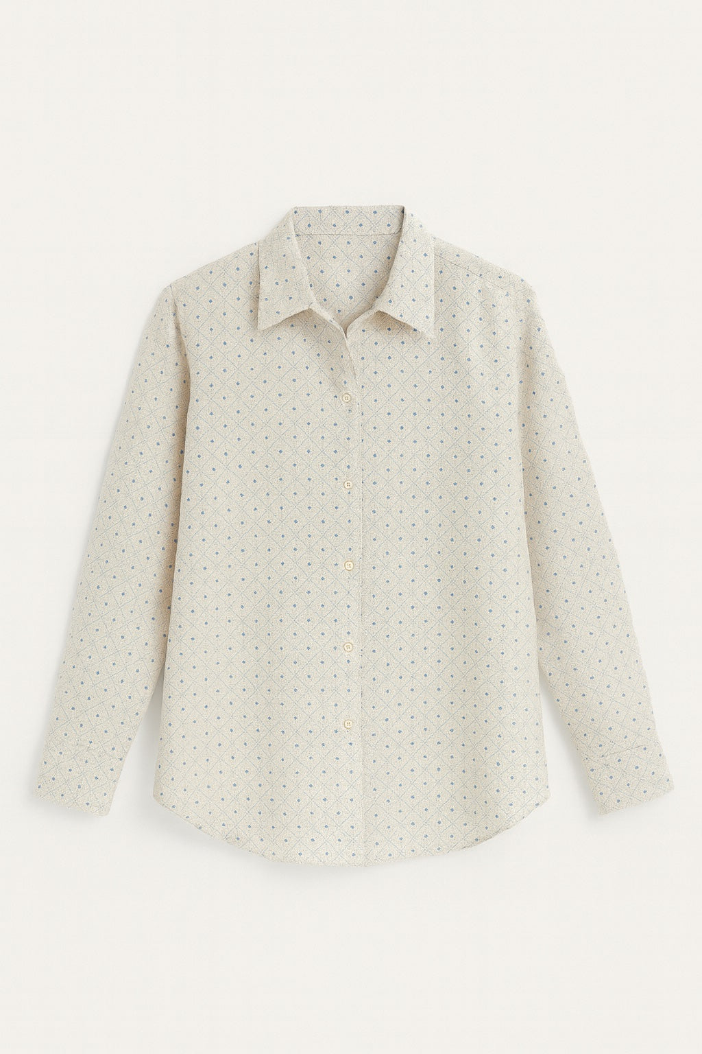 maya patterned cotton shirt