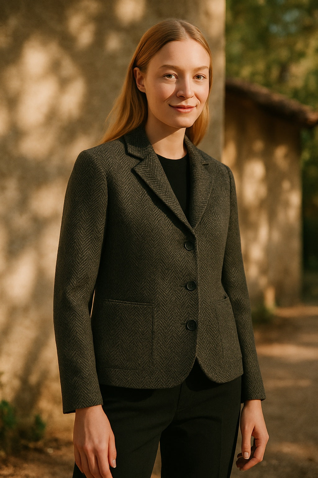 tweed wool jacket - updated