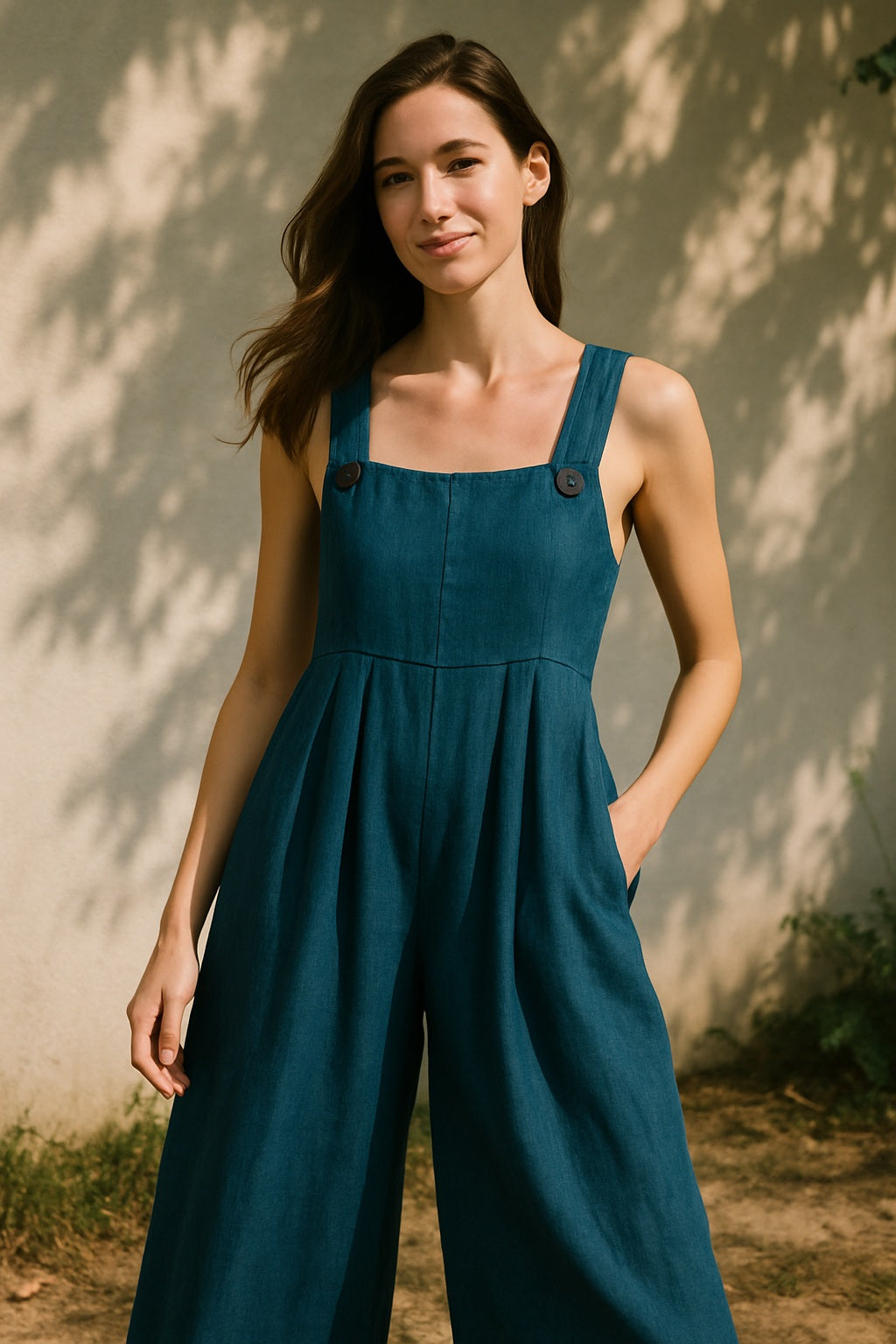 linen & cotton jumpsuit - updated