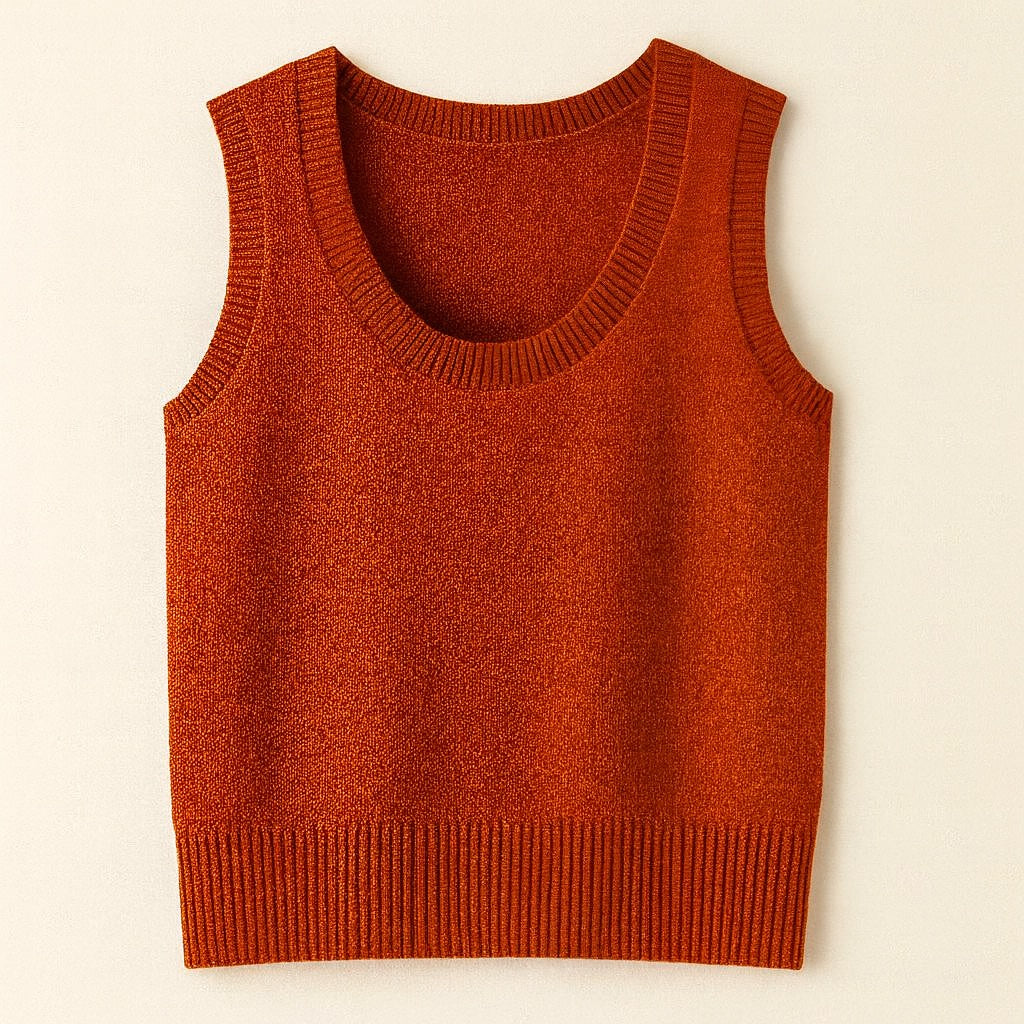 gabrielle cashmere vest