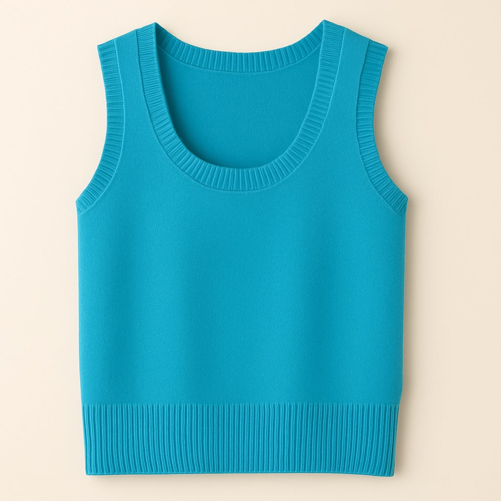 gabrielle cashmere vest