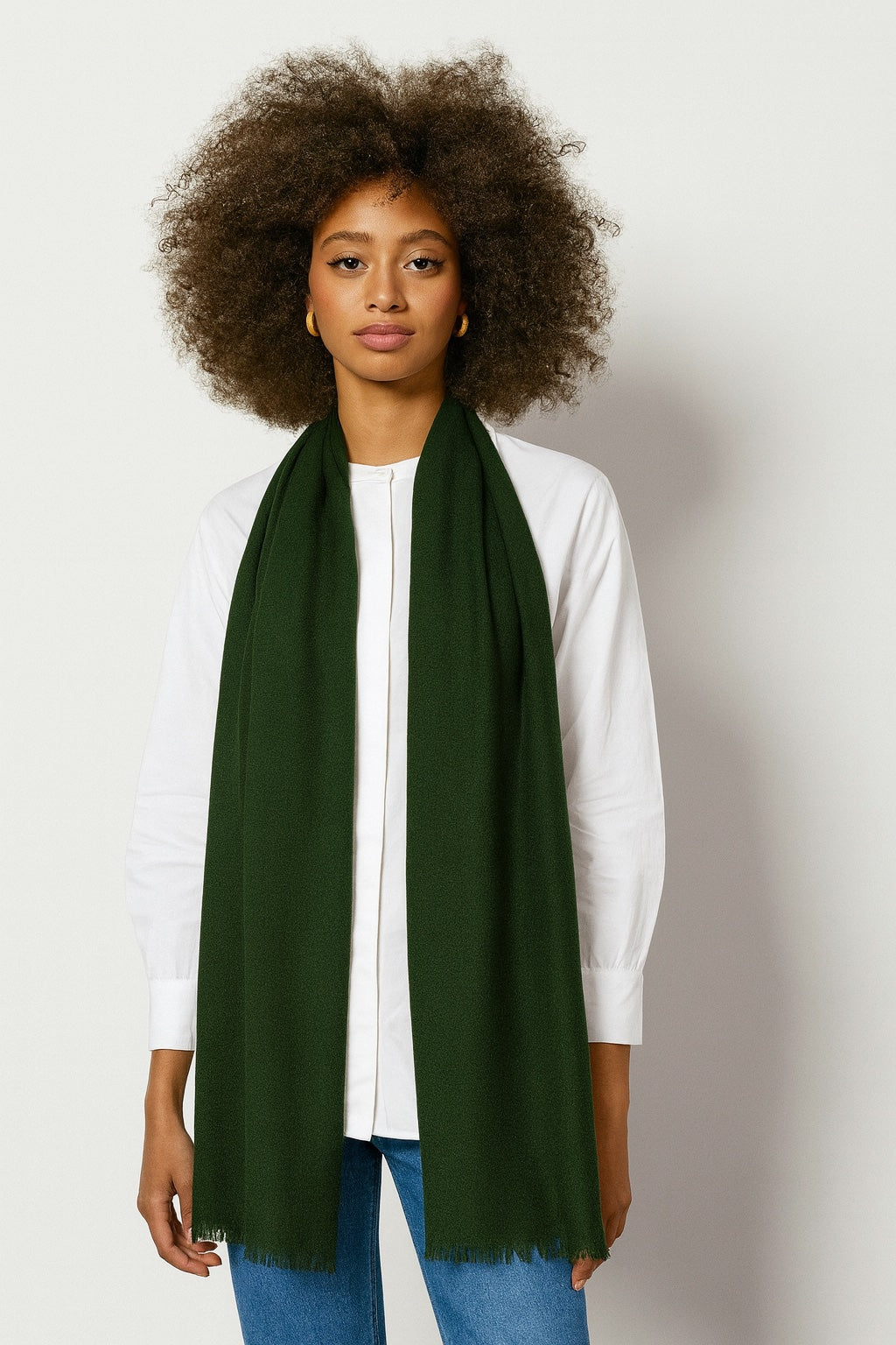 Pure Cashmere Thin Scarves / Check with Ichwor if colors in stock