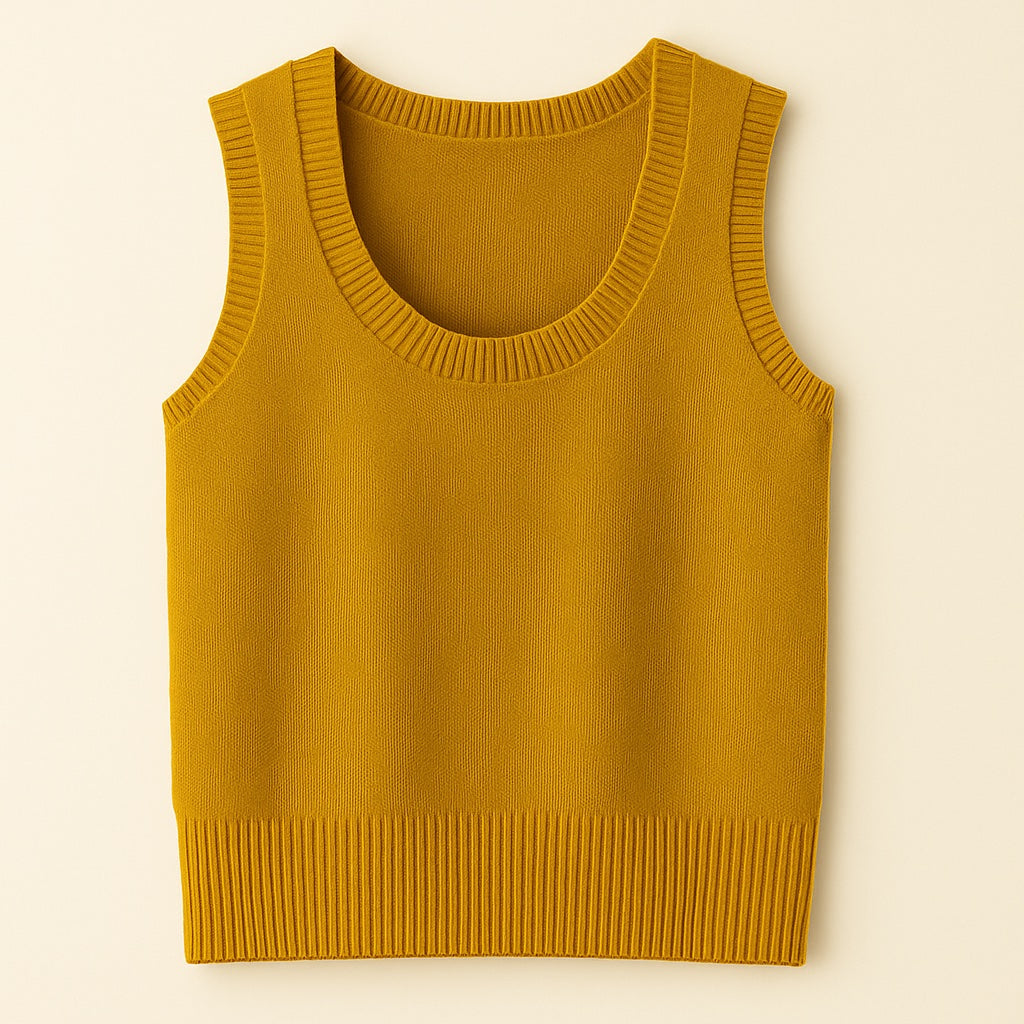 gabrielle cashmere vest