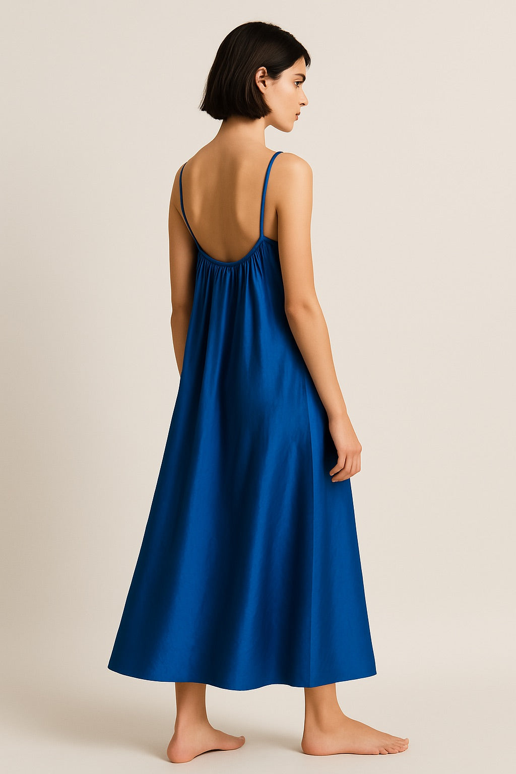 Nele Silk Slip Dress