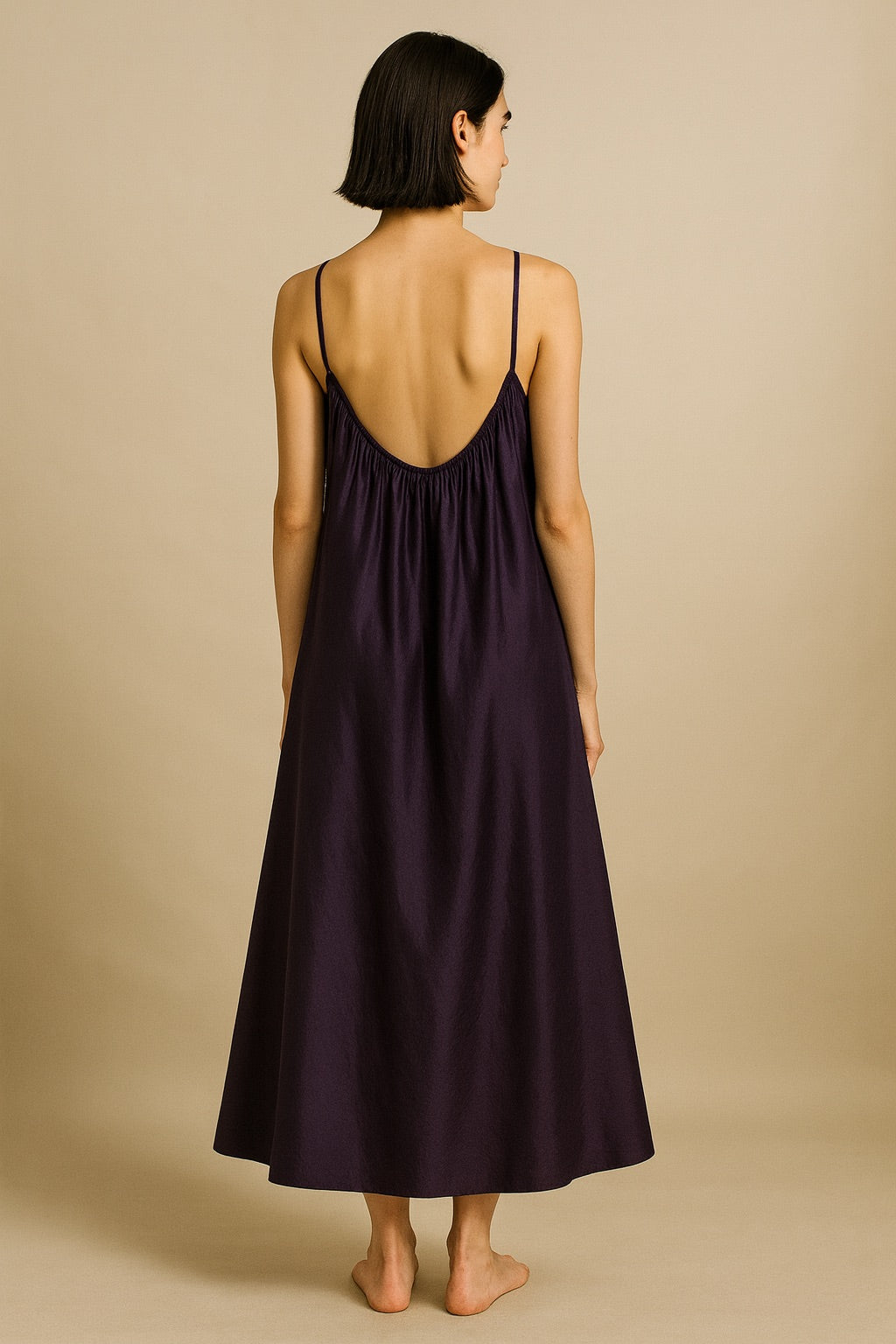Nele Silk Slip Dress