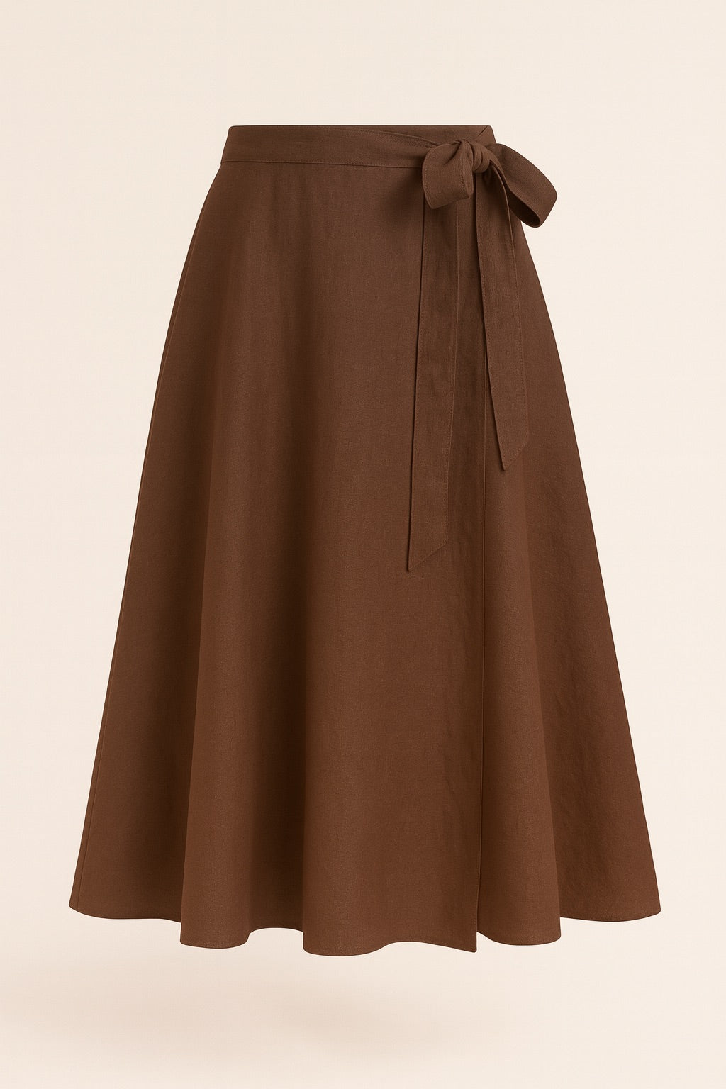 maya linen wrap skirt - updated