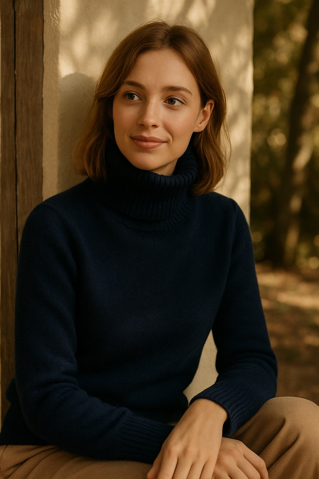 isadora cashmere pullover turtleneck