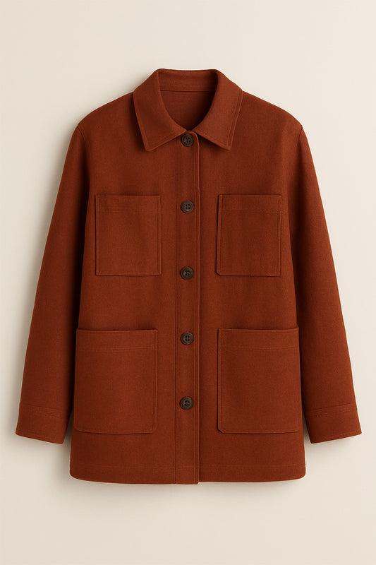 4-pockets linen jacket - updated