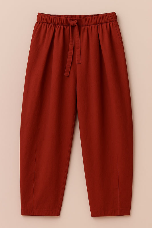 cotton & linen trousers - updated