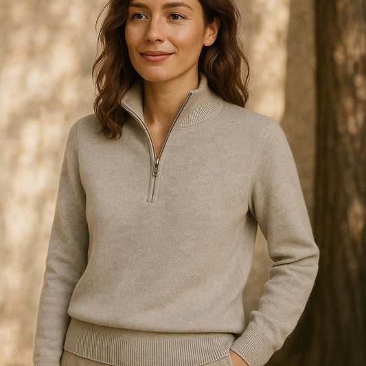 isabelle cashmere & wool pullover