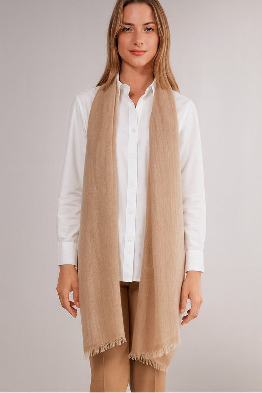 Pure Cashmere Thin Scarves / Check with Ichwor if colors in stock