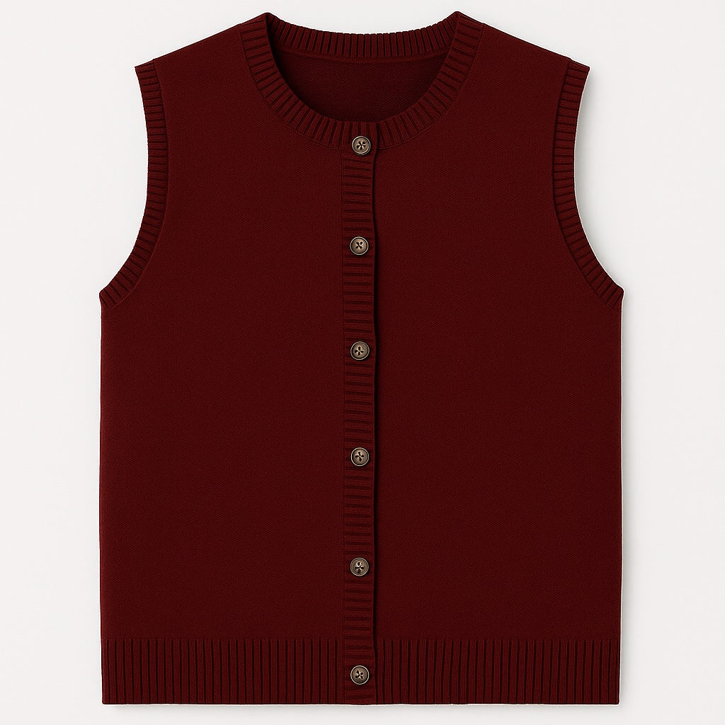 yuna cashmere vest