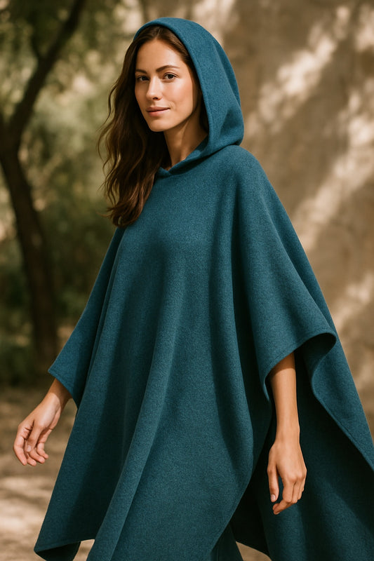 lina cashmere cape