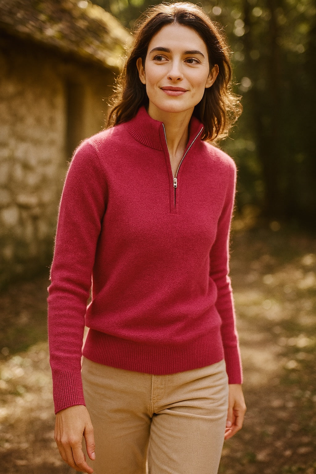 isabelle cashmere & wool pullover
