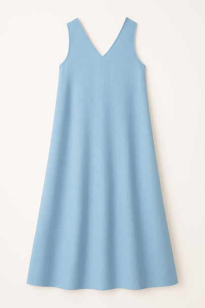 cotton & linen dress - updated