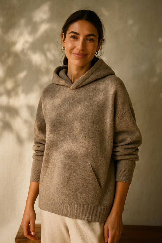 diana cashmere hoodie