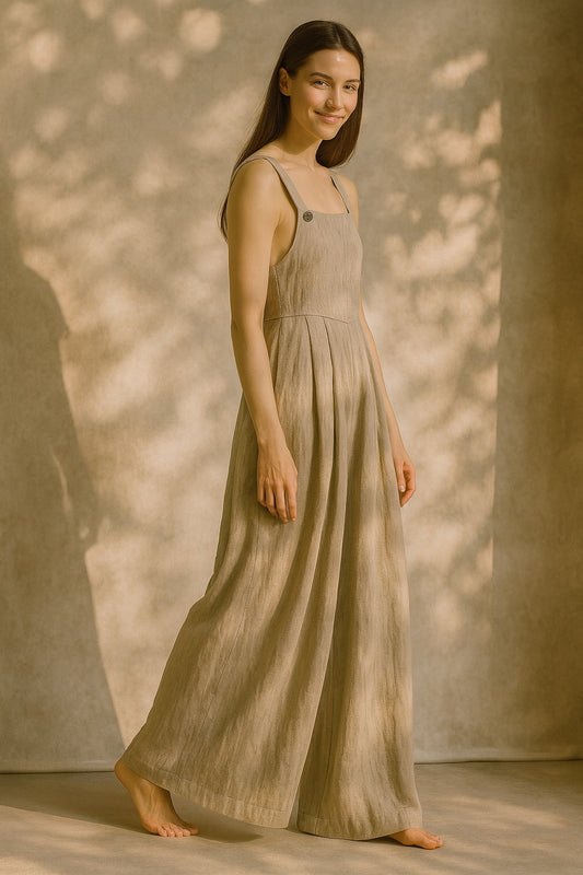 linen & cotton jumpsuit - updated