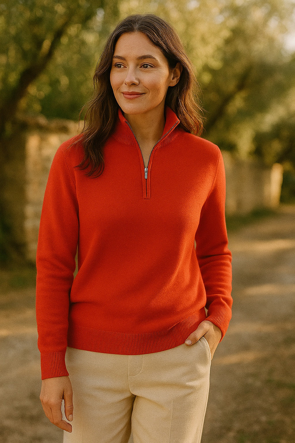isabelle cashmere & wool pullover