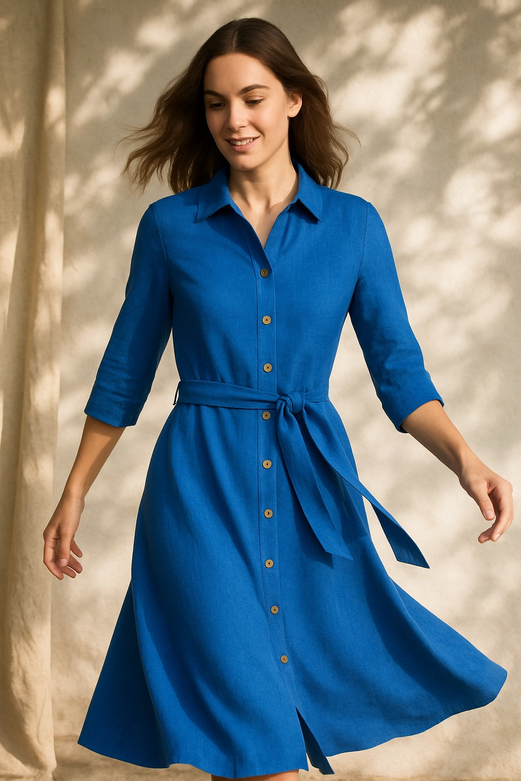 linen dress - updated