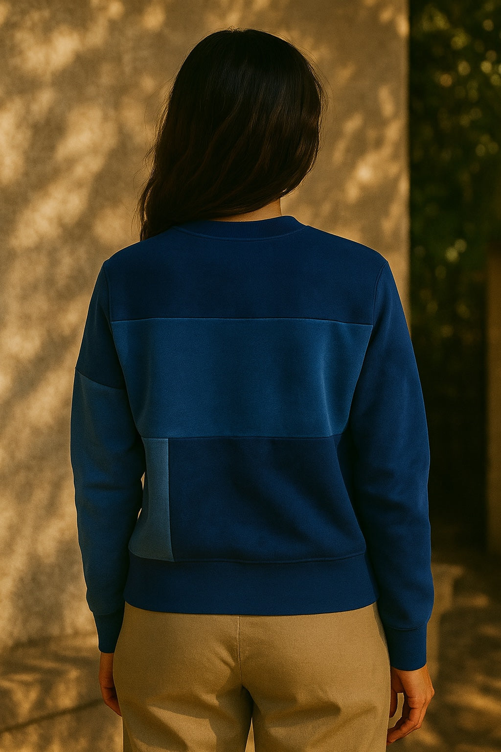 linen & cotton pullover - updated