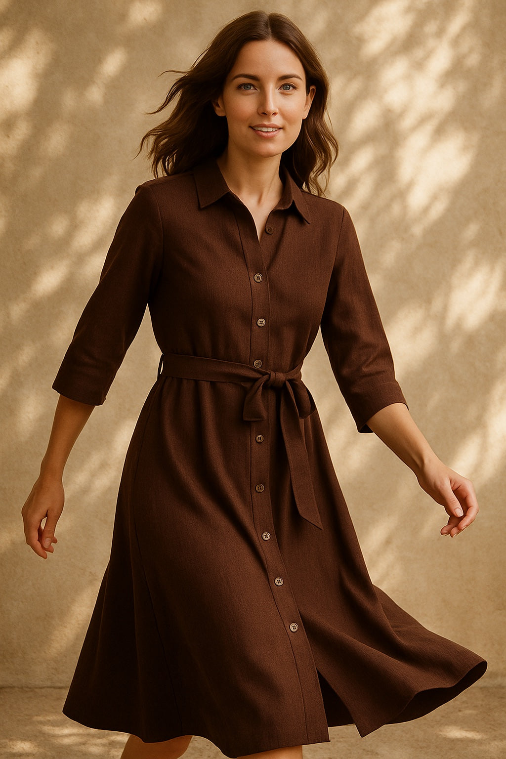 linen dress - updated