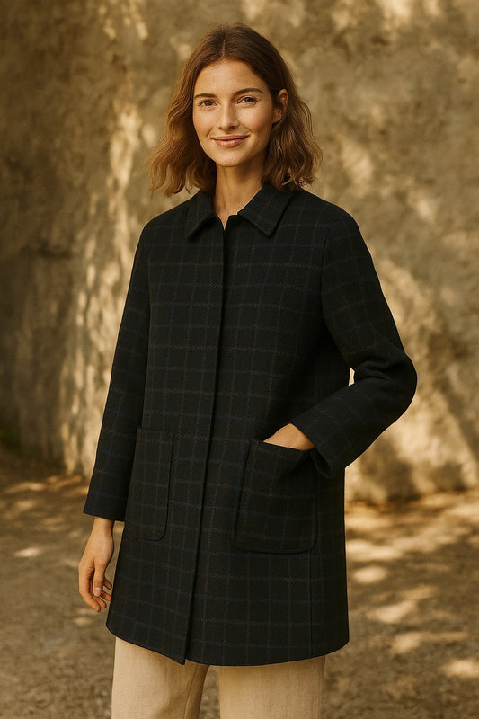 tweed wool coat - updated