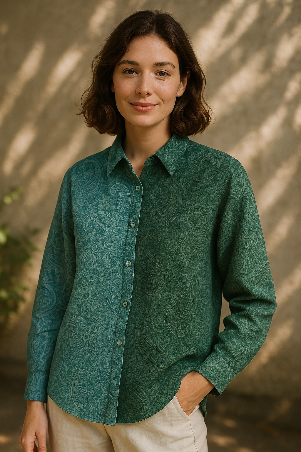 cotton & silk shirt - updated
