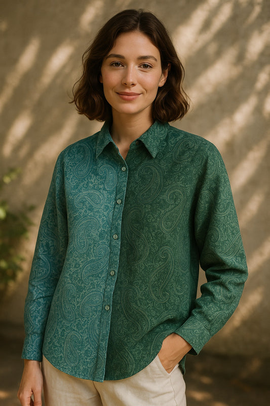 cotton & silk shirt - updated