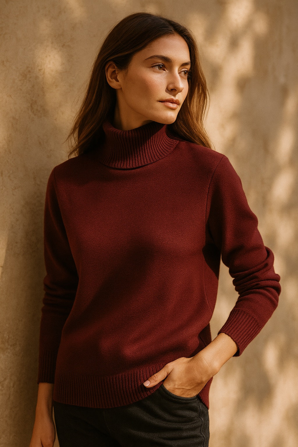 isadora cashmere pullover turtleneck