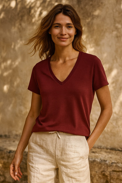 v-neck top - updated