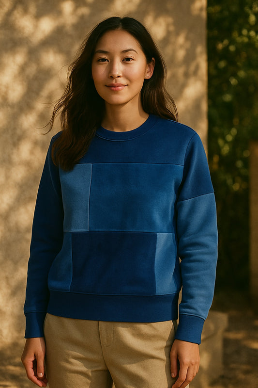 linen & cotton pullover - updated