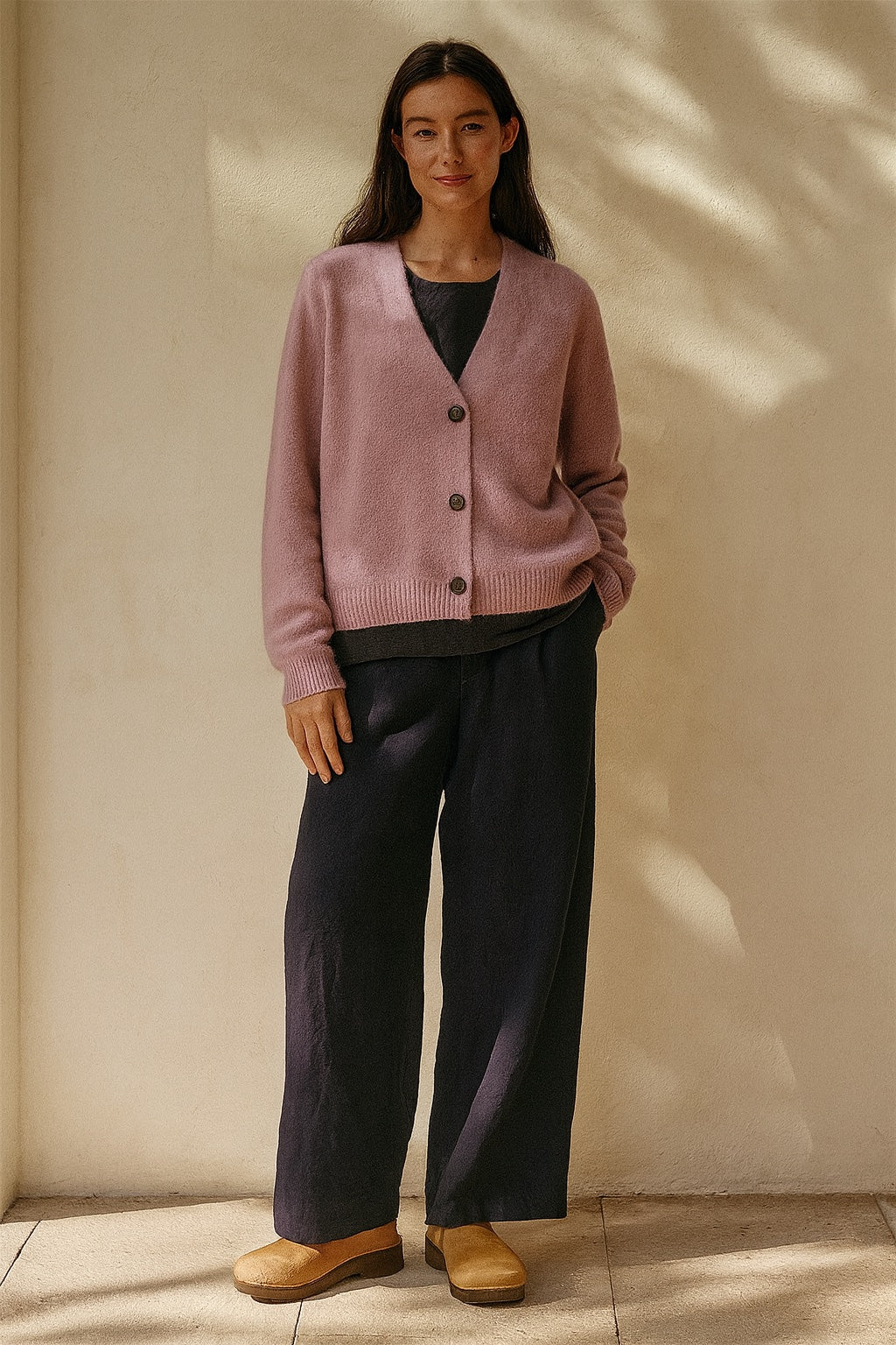 madeleine cashmere vest