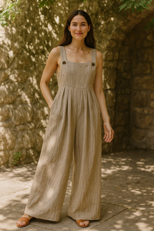 linen & cotton jumpsuit - updated