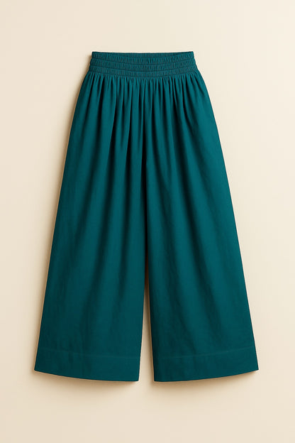 lucie cotton & linen trousers