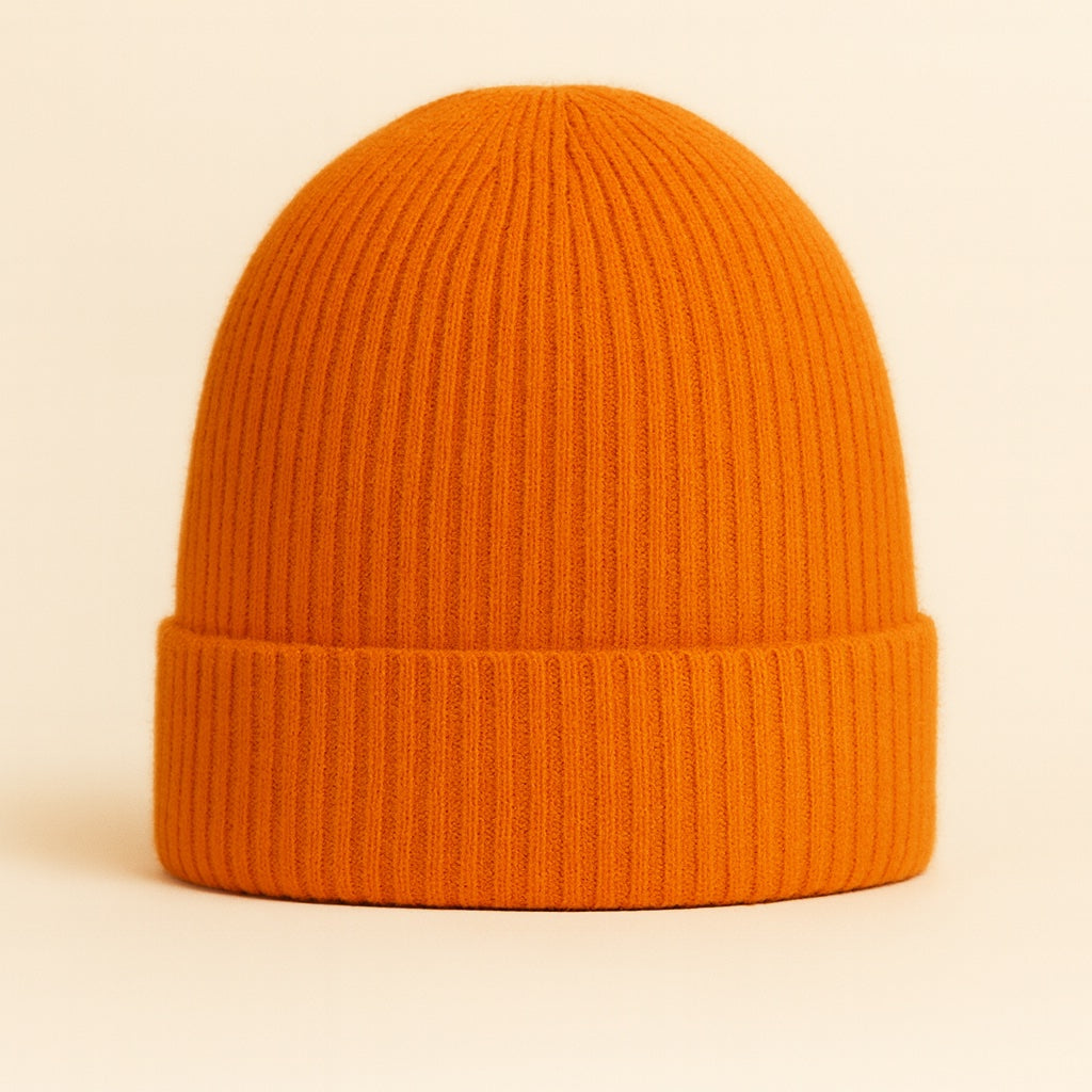 line cashmere & wool hat