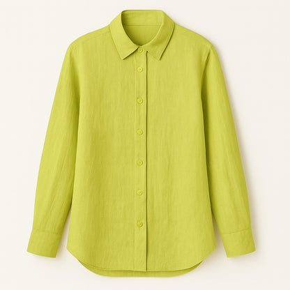 maya cotton & linen shirt - to check colors from abid stock photos