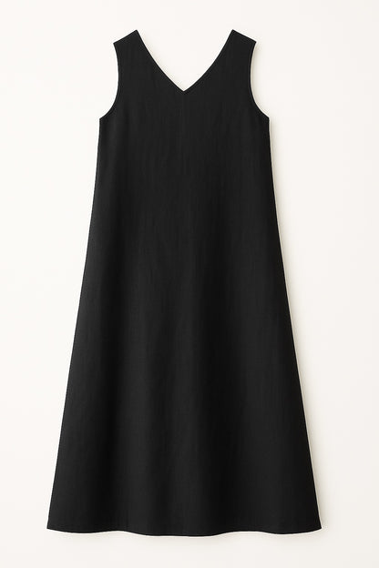 cotton & linen dress - updated