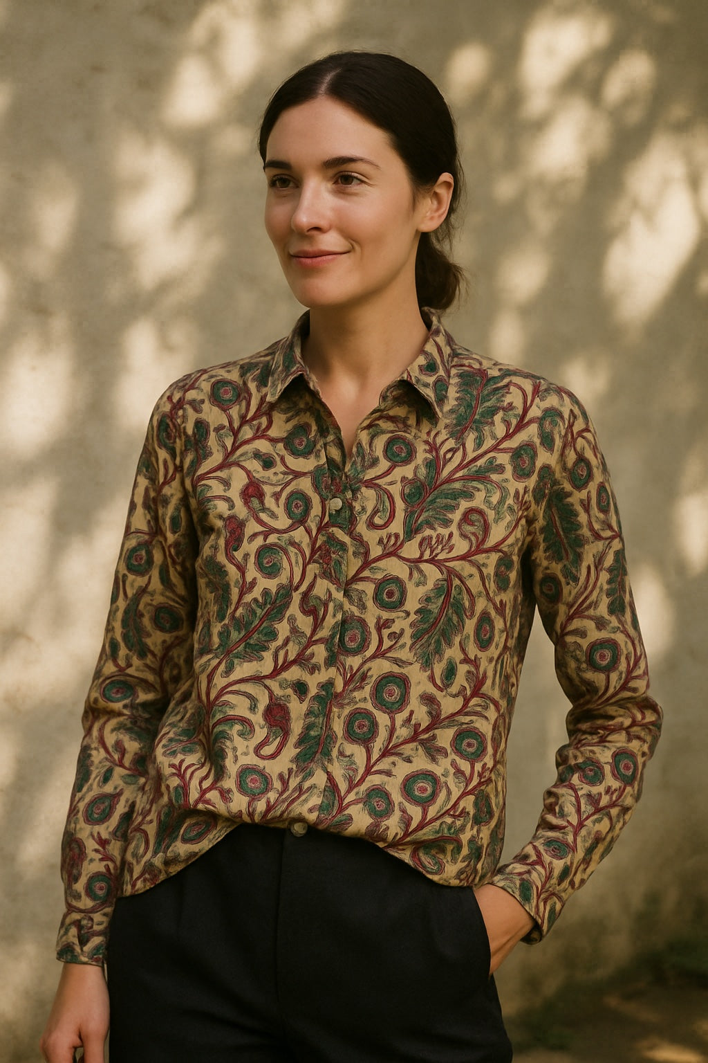 blockprint shirt - updated